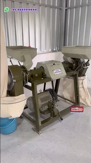 "Double Head Double Stage|10 Hp The Ultimate Power Machine| Fine Grinding SAMPACK Pulverizer