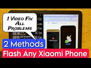How To Flash Any Xiaomi Phone | Without Mi Flash Tool | Fix The System Has Been Destroyed | Poco
