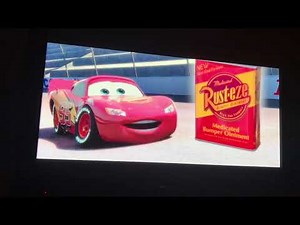 Cars Lightning McQueen Rust-eze TV commercial