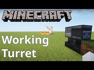 Minecraft: Working Turret