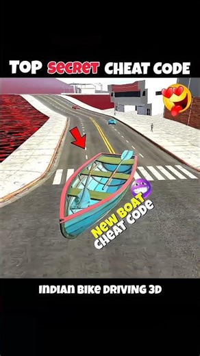 New Boat Cheat Code 😲 Indian Bikes Driving 3d || #shorts #ytshorts #indianbikedriving3d