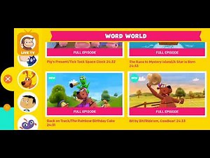 4 New Episodes Of Word World On PBS Kids