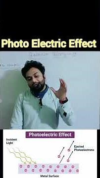 “Light That Makes Electricity! 🔥 Photoelectric Effect Explained in 30s”