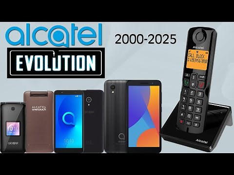 Evolution Of Alcatel Mobile Phone 2000 To 2025 | All Alcatel Mobile Phones Evolution