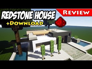 Minecraft: Safest Redstone House + DOWNLOAD / Smart House 1.8