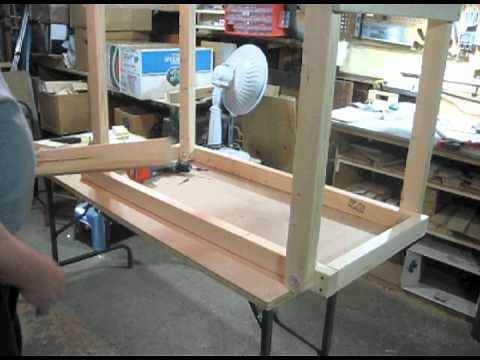 Folding Leg Work Table