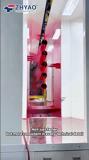 Built for Industrial Excellence 🏭 Fully Automated Powder Coating Line in Action