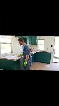 Installing a Butcher Block Countertop | Tiny Home Build