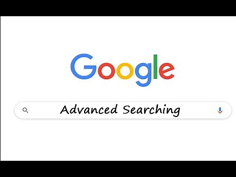 Google Advanced Searching