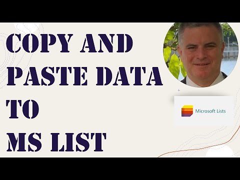 Tips to Copy and Paste Data to existing Microsoft /SharePoint List