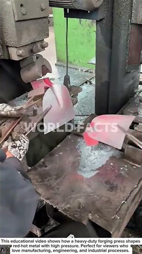 Extreme Hot Forging Process – Red-Hot Metal Shaping Machine!