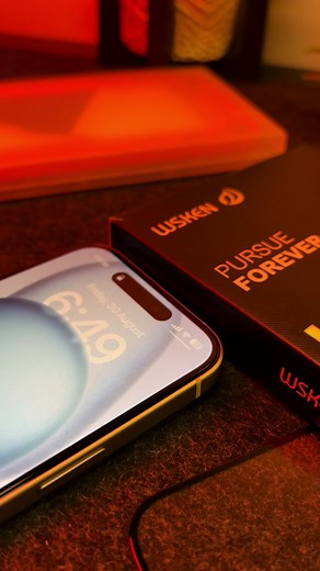 Easy to Install WSKEN Tempered Glass Screen Protector