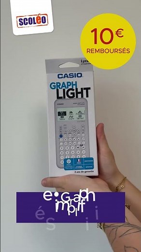 Calculatrice CASIO : jusqu’à 14 € remboursés 🔥 #casio