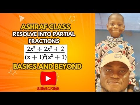 How to Resolve Into Partial Fractions | Simple Math Tutorial