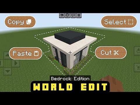 How to use WorldEdit Mod in Minecraft Bedrock