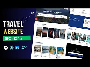 Build & Deploy a Modern Travel Website with Next JS 15, TypeScript, and Tailwind CSS