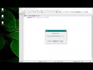 How to run a Python script in Notepad++?