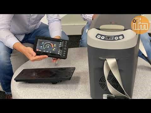 Freeze and condensation touch screen test | ifm mobile rated displays
