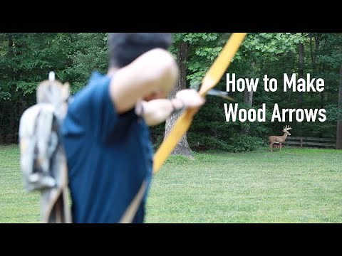 How to Make Wood Arrows in 5 Steps