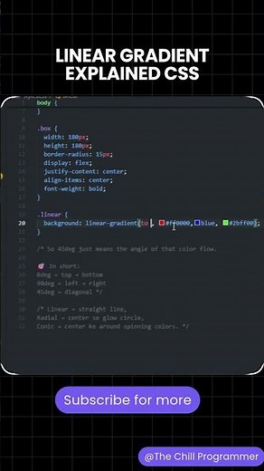 Stop Using Flat Colors! 🌈 The 60 Second Pro CSS Gradient Tip! #shorts