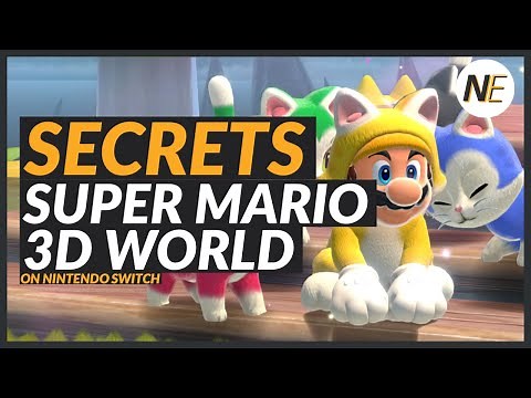 Super Mario 3D World Switch SECRETS - Hidden Secrets