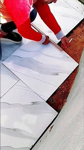 builder tips for installing curved ceramic tiles #construction #shorts