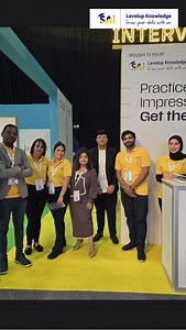 “LevelUp at Ru’ya 2025 – empowering students with mock interviews, career guidance, and the skills to shine brighter in their future!” | Level Up Learning Language & Computer Centre | Facebook