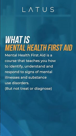 What Is Mental Health First Aid?