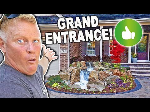 How To Set Rocks And FINISH A PONDLESS WATERFALL!