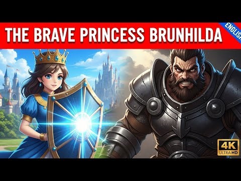THE BRAVE PRINCESS BRUNHILDA – PART 1 | Tiny fairy tales