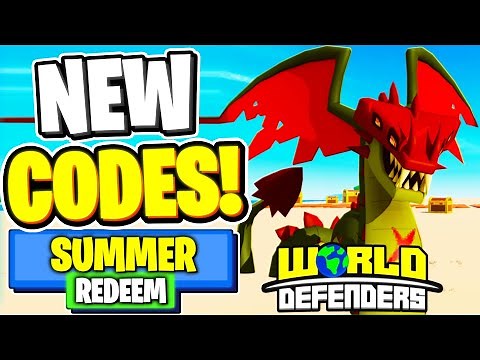 *NEW* ALL WORKING CODES FOR WORLD DEFENDERS Tower Defense IN JULY ROBLOX WORLD DEFENDERS TD