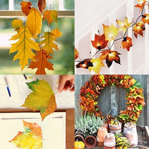 24 Gorgeous Fall Leaf Crafts & Easy DIY Decor