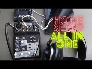 Behringer XENYX 502 Home Setup