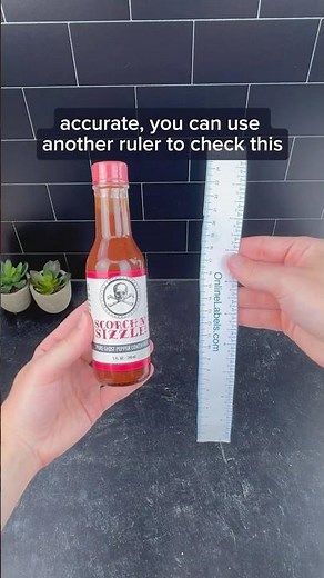 Measuring Your Products the Right Way 📐 (free online printable ruler)