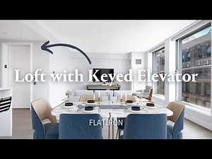 Flatiron Loft with Keyed Elevator | PEEK IN