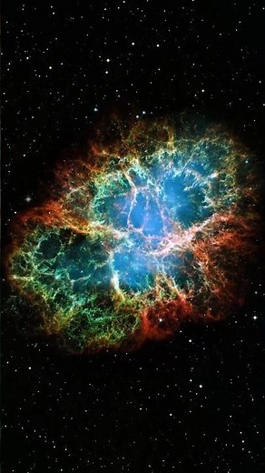 Hubble Telescope Captures Most Detailed Image of the Crab Nebula #space #universe #astronomy
