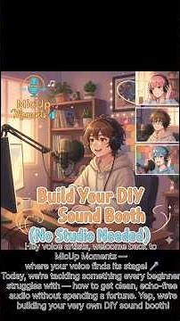 How to Build a DIY Sound Booth | Blankets, Closet, Foam Panels