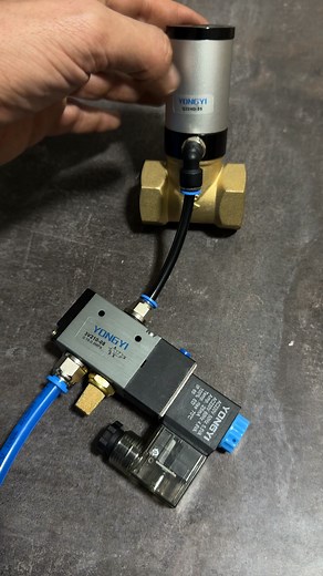 85K views · 889 reactions | Pneumatic Control Valve- size 1/2” -3/4” -1 inch temperature 150°C For Air -water - light oil -gas #YONGYI 010 09040060 | Air Tech -إيرتك | Facebook