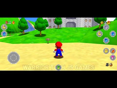 Super Mario 64 v1.0 Apk Support Android 15+ Arm64-v8a 64-bit Devices Gameplay (60 FPS)