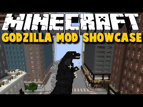 Minecraft: GODZILLA MOD SHOWCASE 1.7.10 - FULL ON ASSAULT [01]