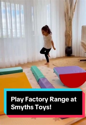 ✨ Ready to tumble into fun? Meet the Play Factory range at Smyths Toys - designed to bring the playroom to life. 🥰 Whether your little one is practising forward rolls or mastering cartwheels, their Gymnastics Bar and Mat combo is perfect for active play and building confidence. Shop the full range now! 🌟 Product codes: 242359, 239065, 70204 Don’t forget, FREE DELIVERY on orders over £25/€25 at Smyths Toys! *T&Cs apply! ✅ #smythstoys #gymnastics #sensory #playfactory #toytok