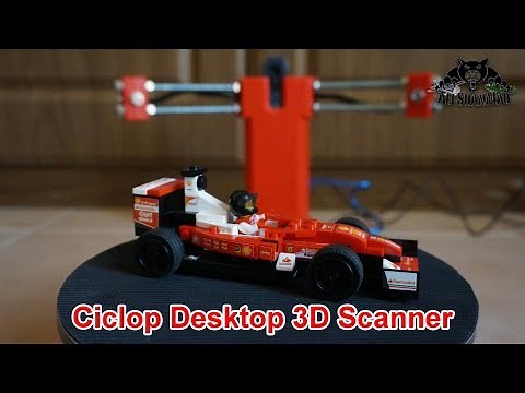 Ciclop Desktop 3D Laser Scanner Complete Review