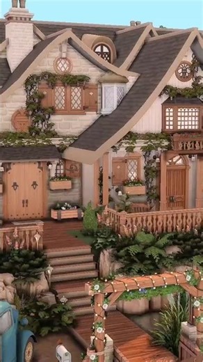 Charming Cottagecore Country Home 🏡 [Sims 4] Build Tour (No CC)