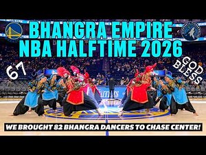 Bhangra Empire @ NBA Halftime Show (Warriors vs. Timberwolves) 2026