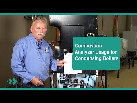 Combustion Analyzer Usage for Condensing Boilers