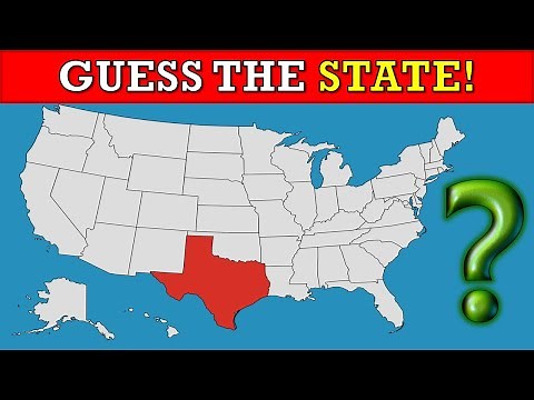 Guess the U.S. State by Map! 🗺️ 50 State Outlines Quiz – Test Your Geography Knowledge!