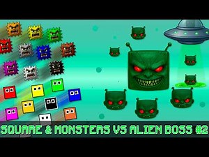 Square League – Square & Monsters VS Alien kids & Alien Boss