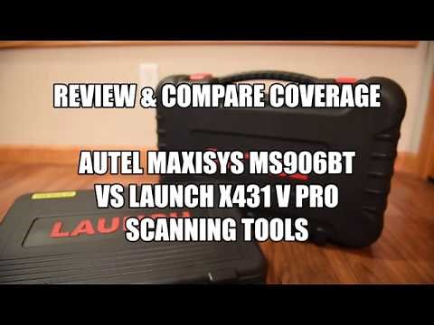 Compare Automotive Scanning Tools - Autel Maxisys MS906BT Vs Launch X431 V Pro