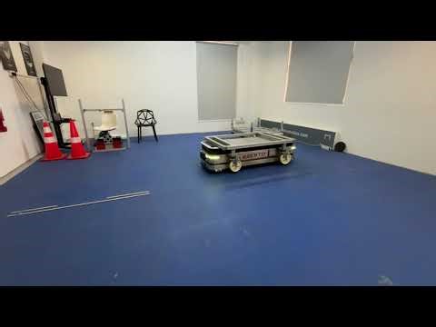 Magnus Plus Demo for Hospital: Autonomous Transport for Heavy Trolleys