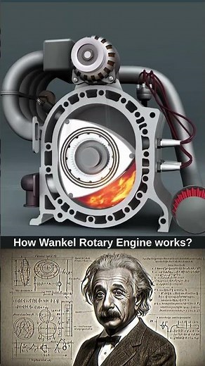 Wankel Rotary Engine mechanism